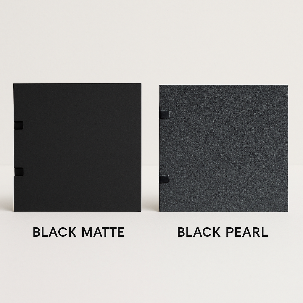Perfume Display Cards – Elegant AND Customizable for 1ml/2ml: Black Pearl