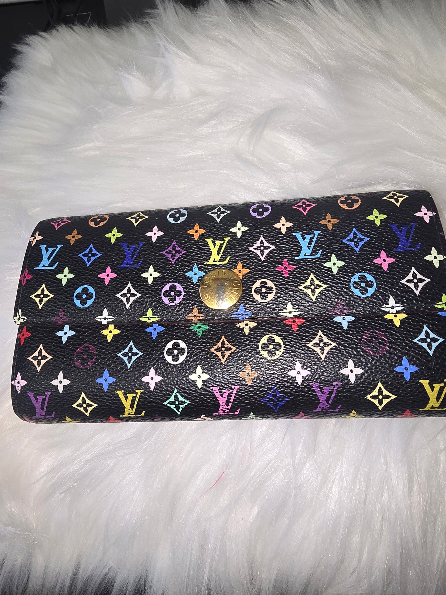 Pre-Owned Louis Vuitton Murakami wallet