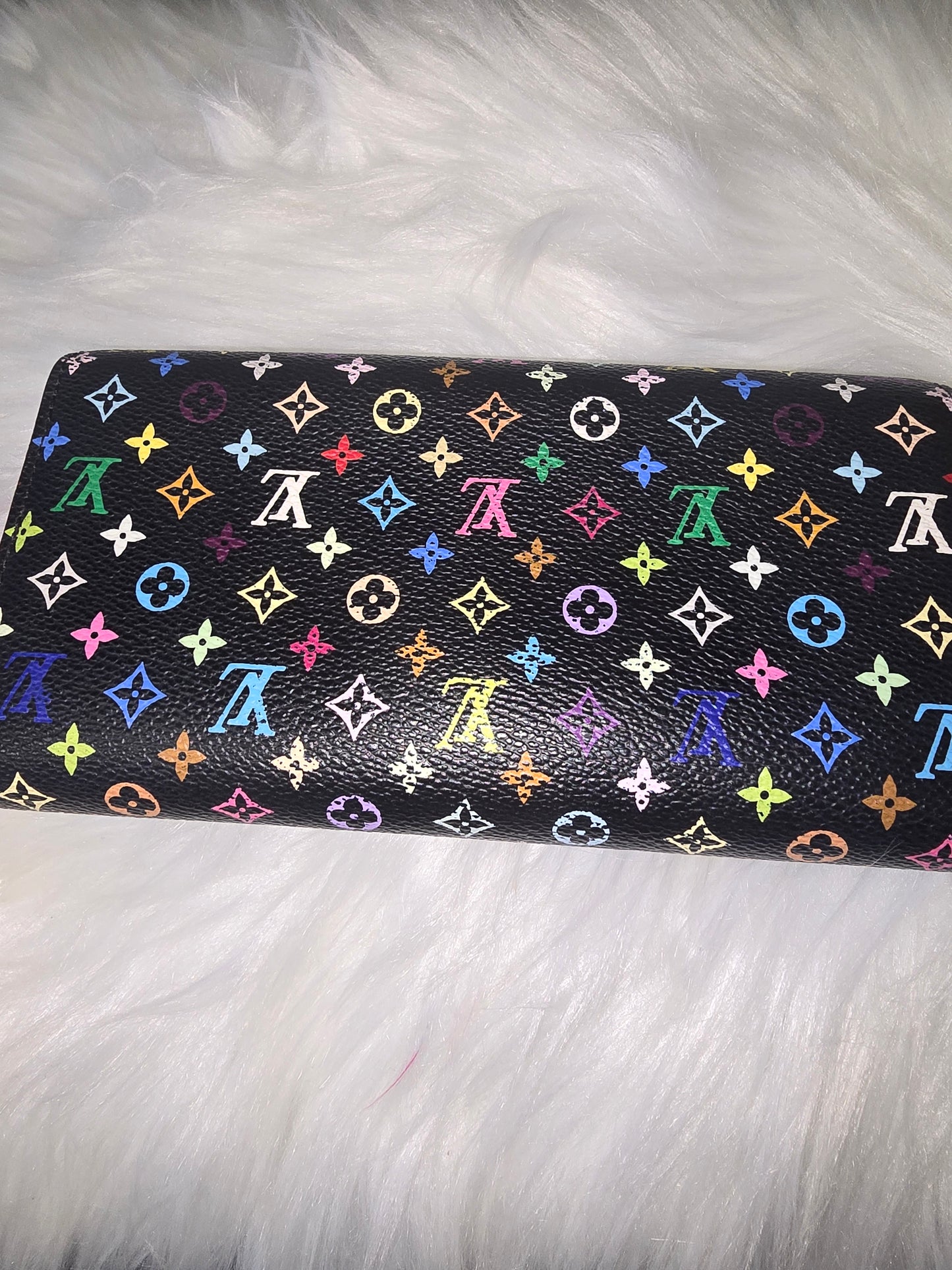 Pre-Owned Louis Vuitton Murakami wallet