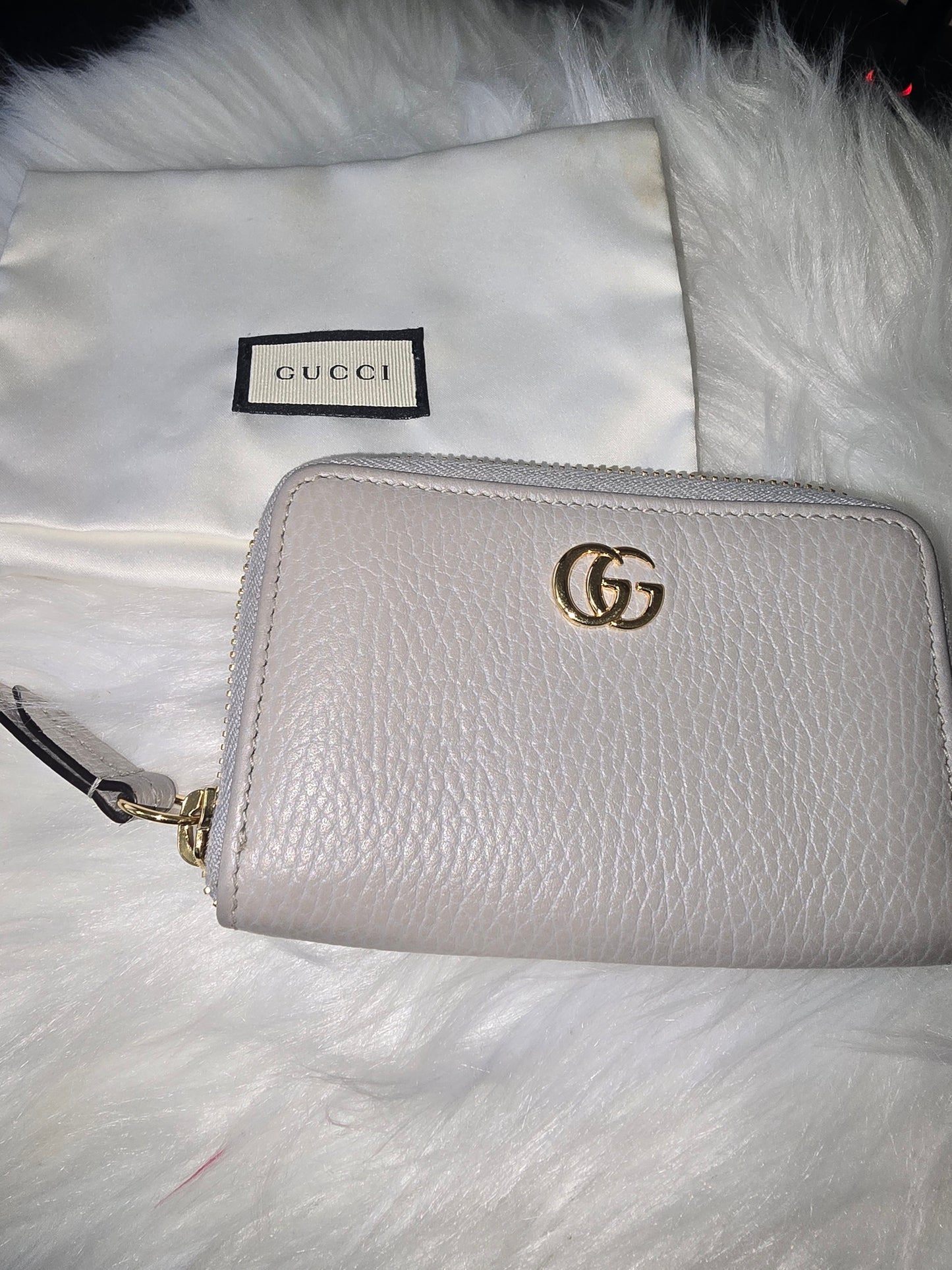 Pre-Owned Gucci Compact zipper card holder