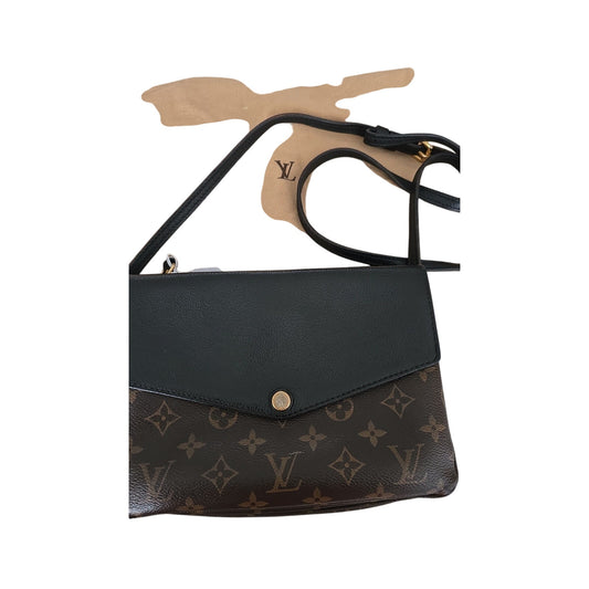 Louis Vuitton Monogram Twice Pochette BlackLouis Vuitton 39Louis Vuitton Monogram Twice Pochette