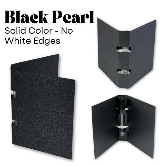 Perfume Display Cards – Elegant AND Customizable for 1ml/2ml: Black Pearl