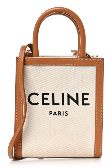 Pre-Owned Céline Canvas Mini Vertical Cabas