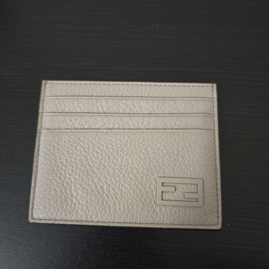 Fendi card holder (iridescent)