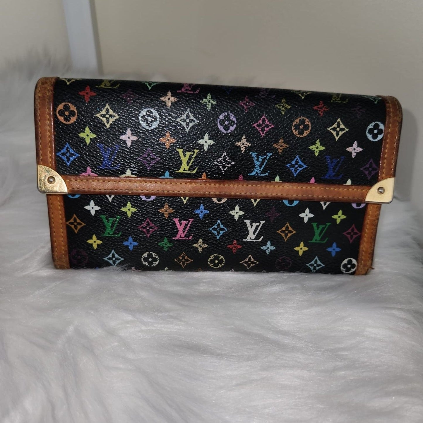 Louis Vuitton murakami long wallet