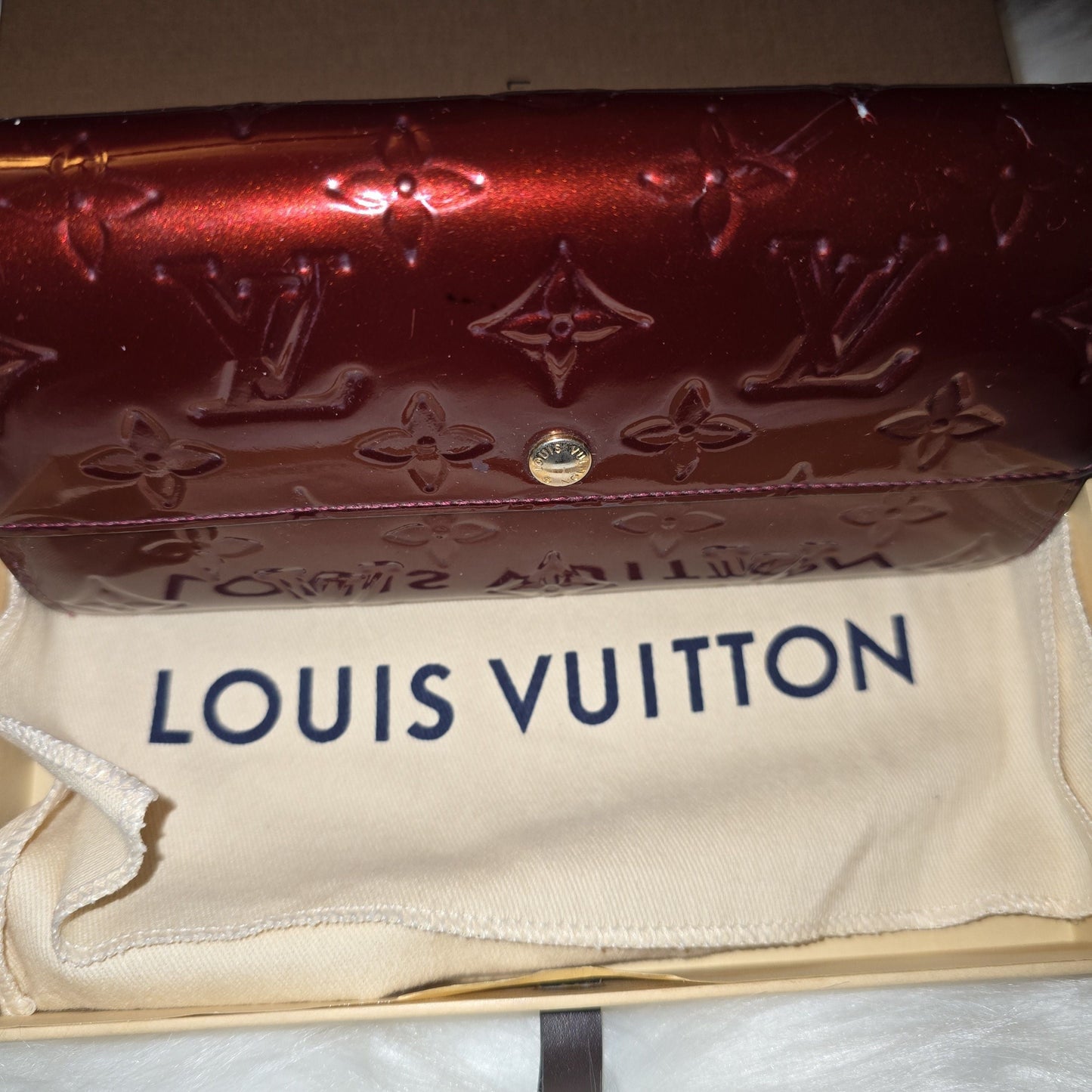 Louis Vuitton Vernis long wallet