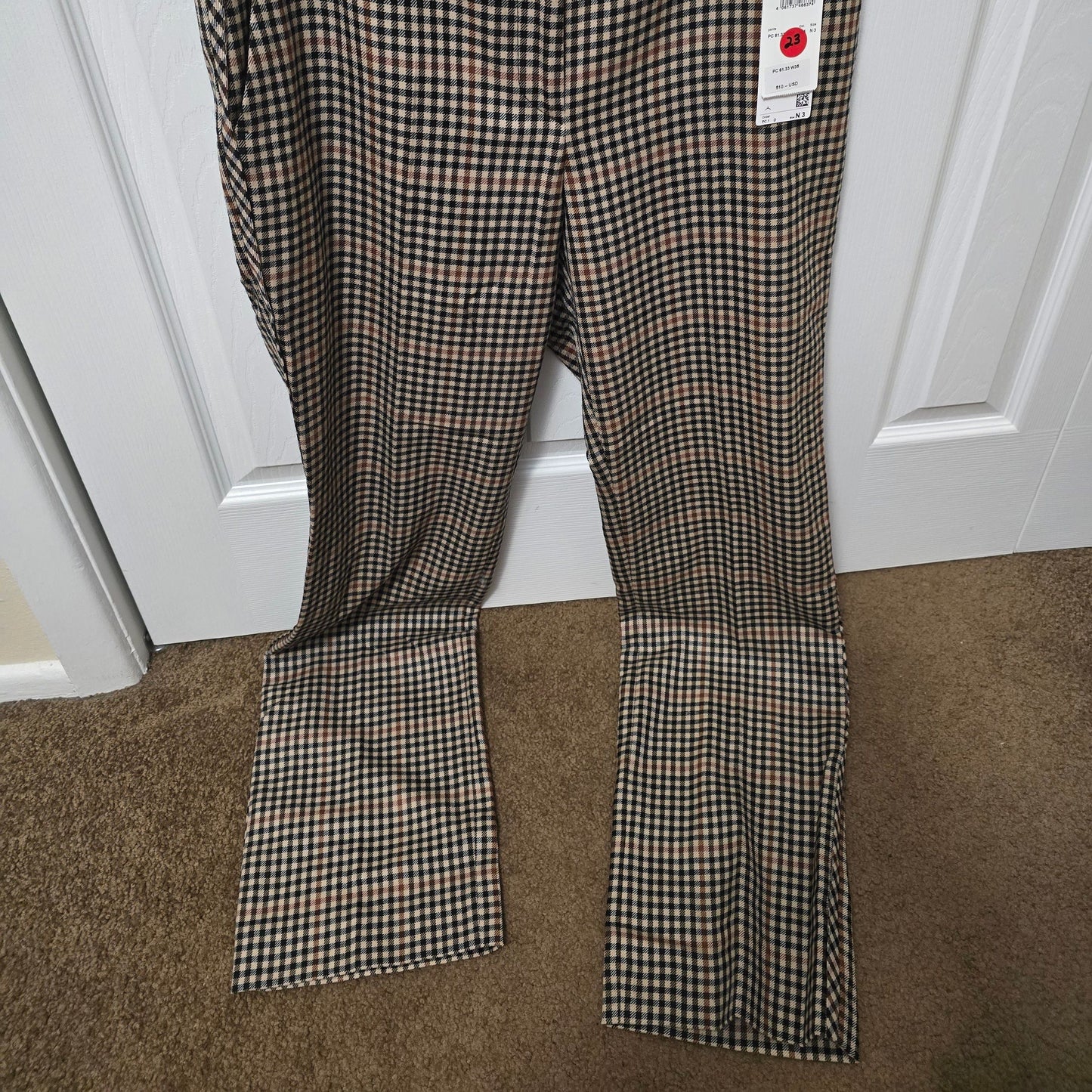 Marc Cain pants - brown check