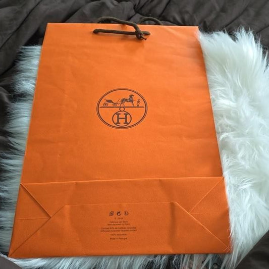 Hermes paper gift bag