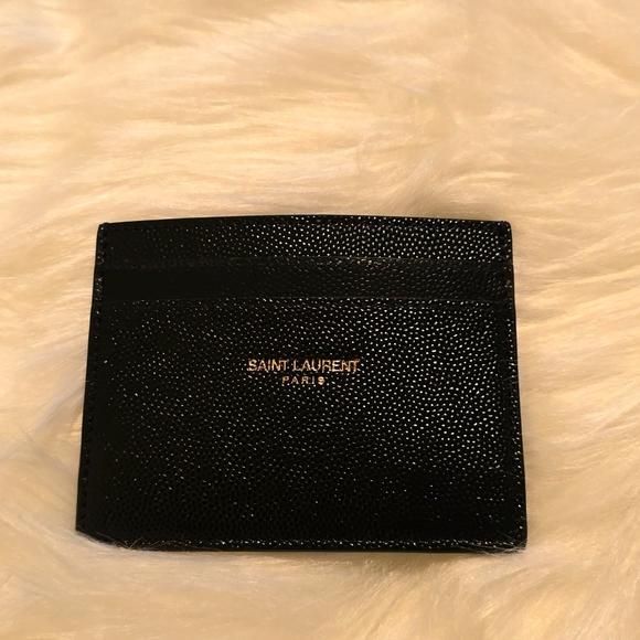 Yves St. Laurent card holder