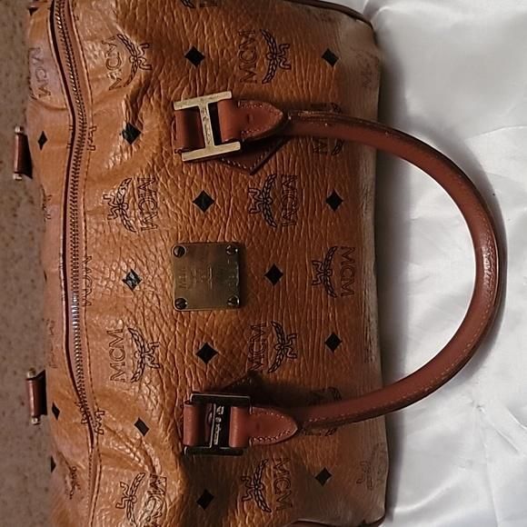 MCM boston bag