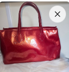 Pre-Owned - Louis Vuitton Red Vernis Tote